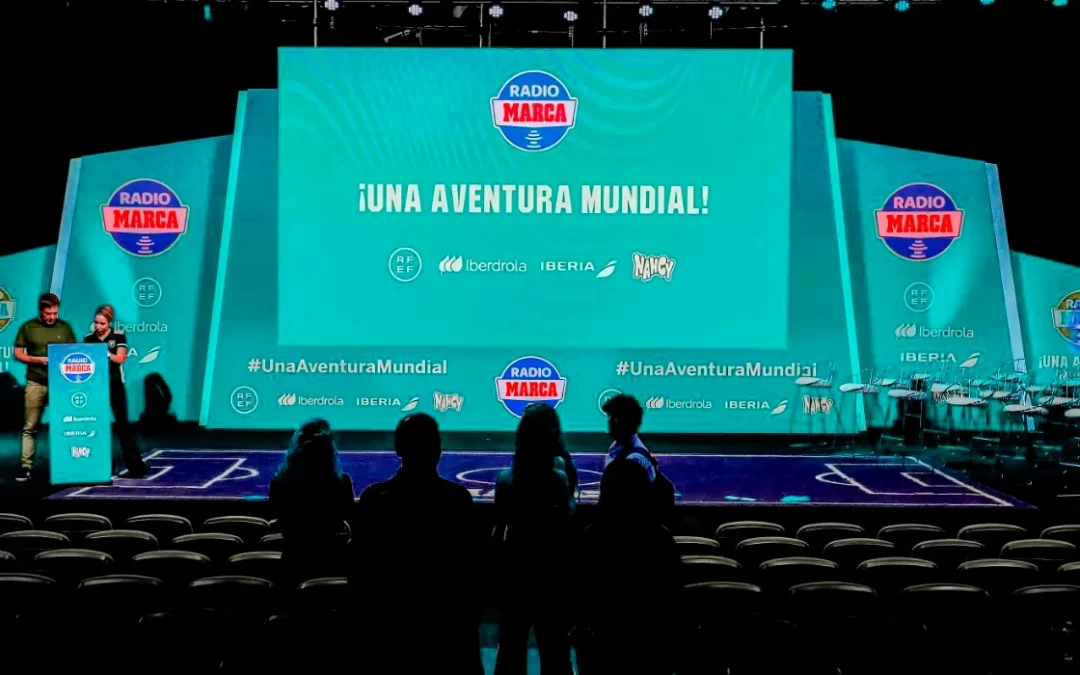 Una Aventura Mundial, producción de evento para Radio Marca España